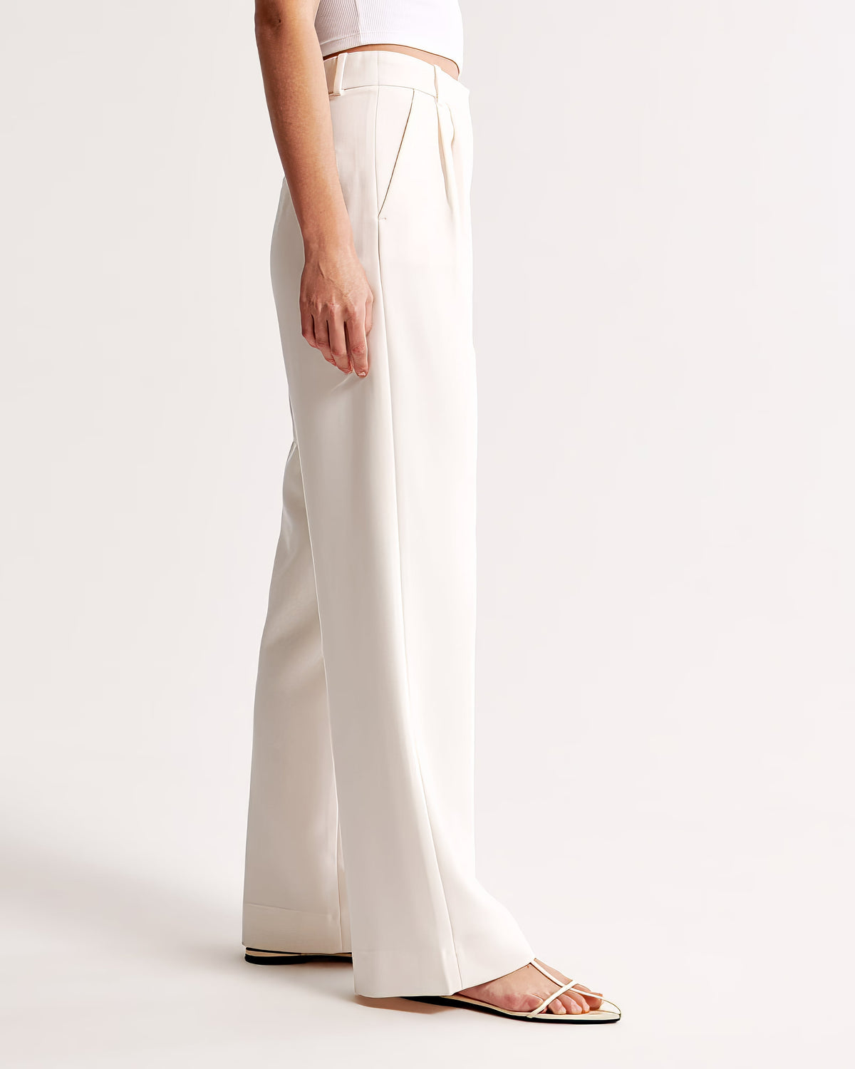 Chloe Tailored Pants with Side Pockets for Women