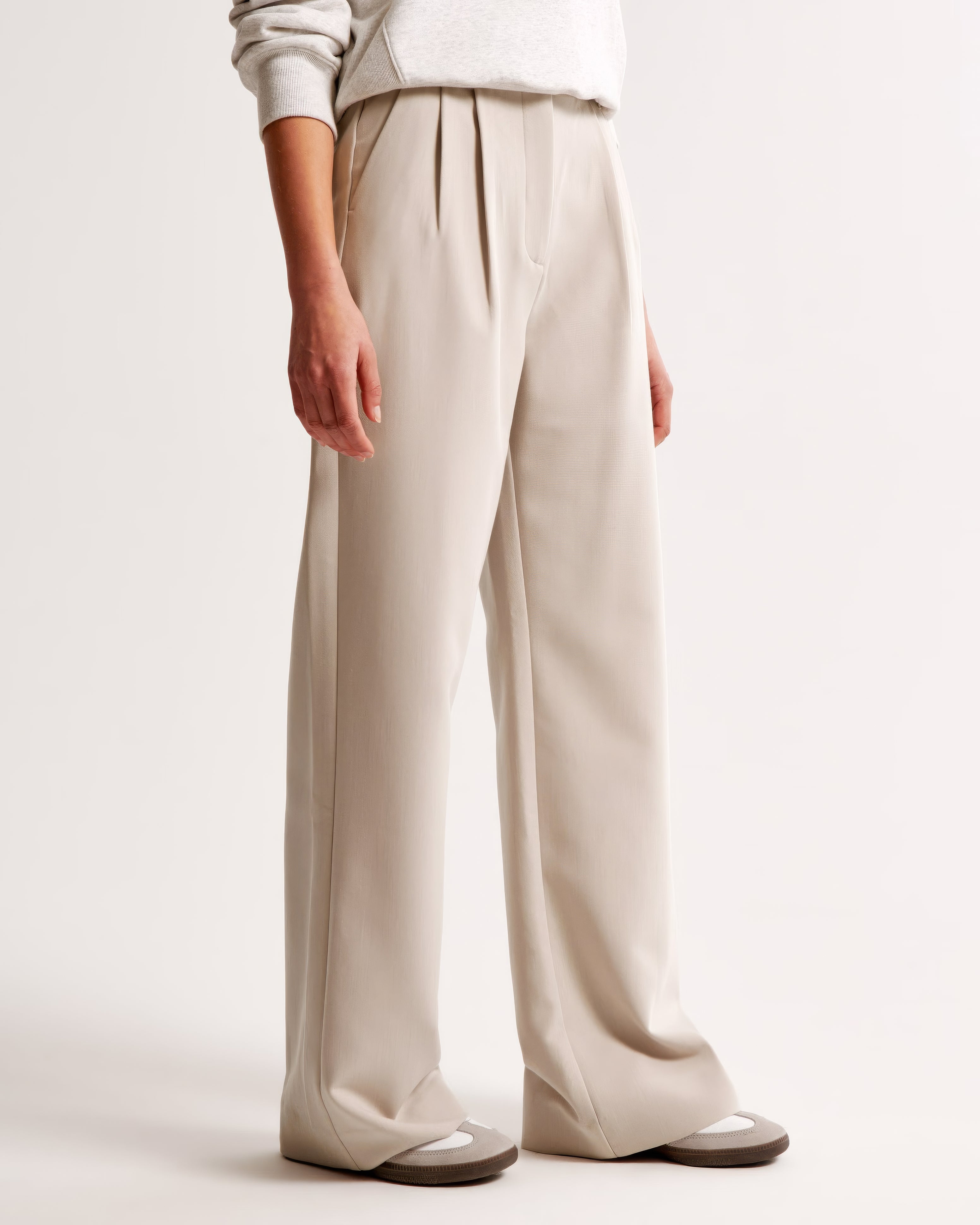 Chloe Tailored Pants with Side Pockets for Women