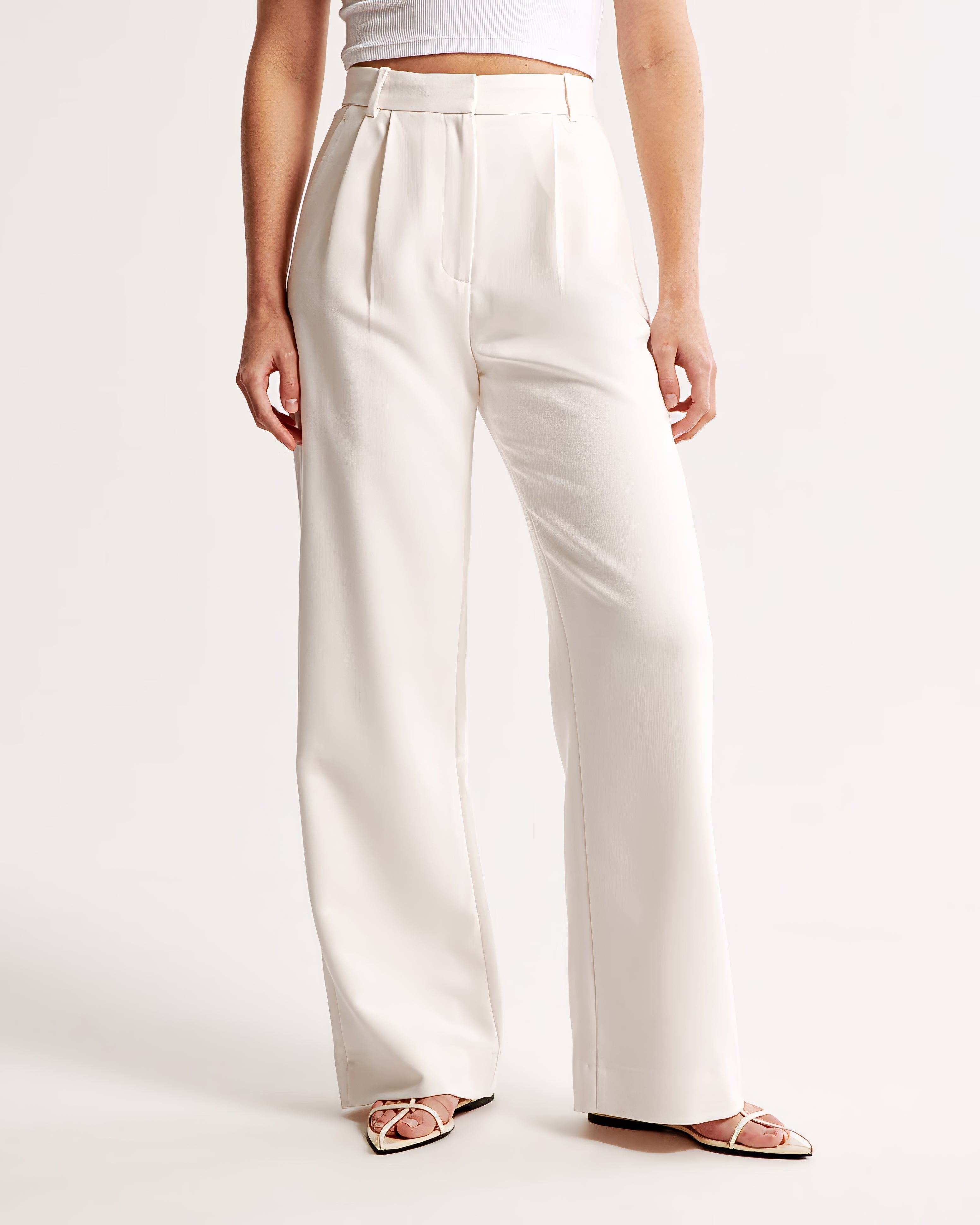 Chloe Tailored Pants with Side Pockets for Women