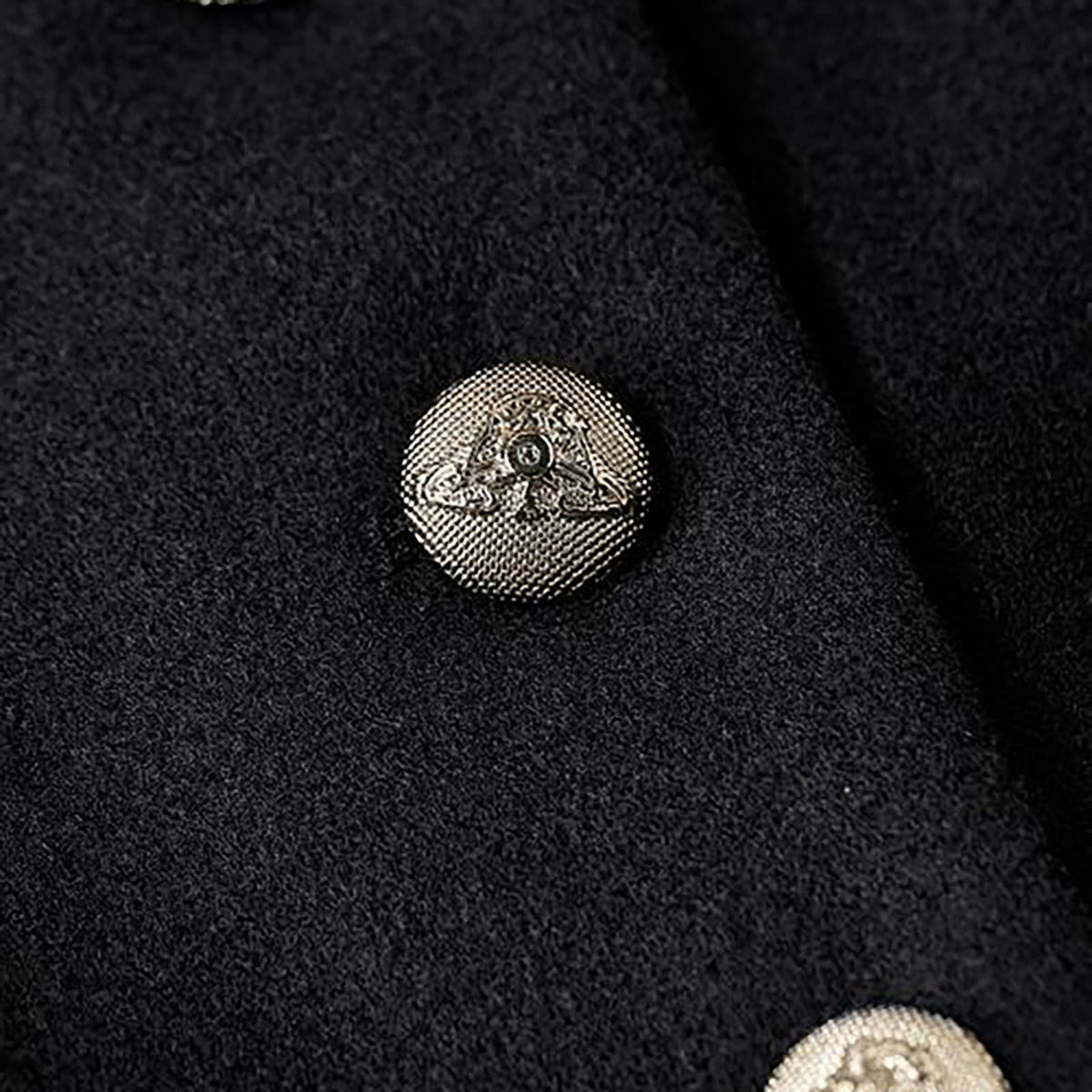 Elowen Tailored Coat with Lapels and Button Front