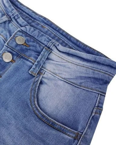 Hadassah Flared Jeans with Exposed Button Fly